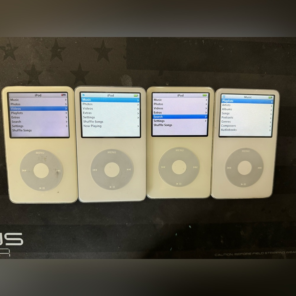 iPod videos all tested and working